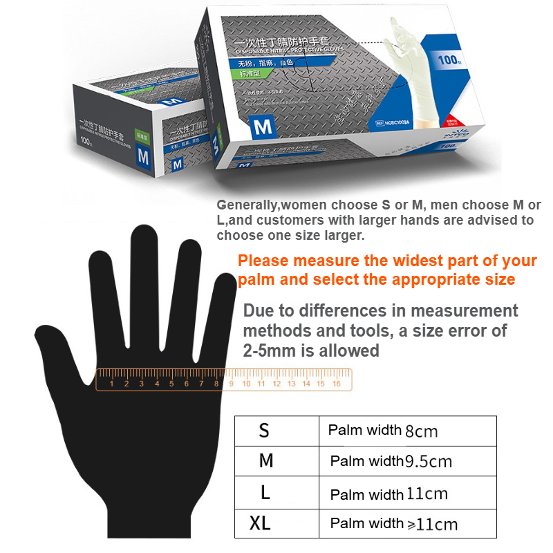 Luvas descartáveis de nitrilo, - Exam Glove Nitrile avaliação e preço