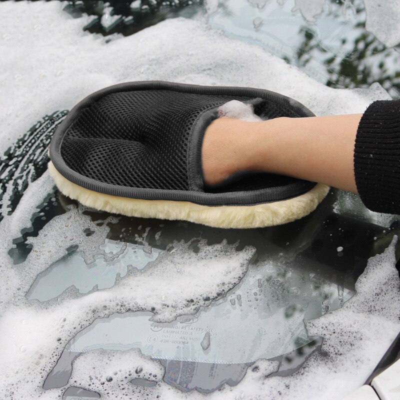 Luvas De Lavagem De Carro Forr - Wool Glove Lined avaliação e preço