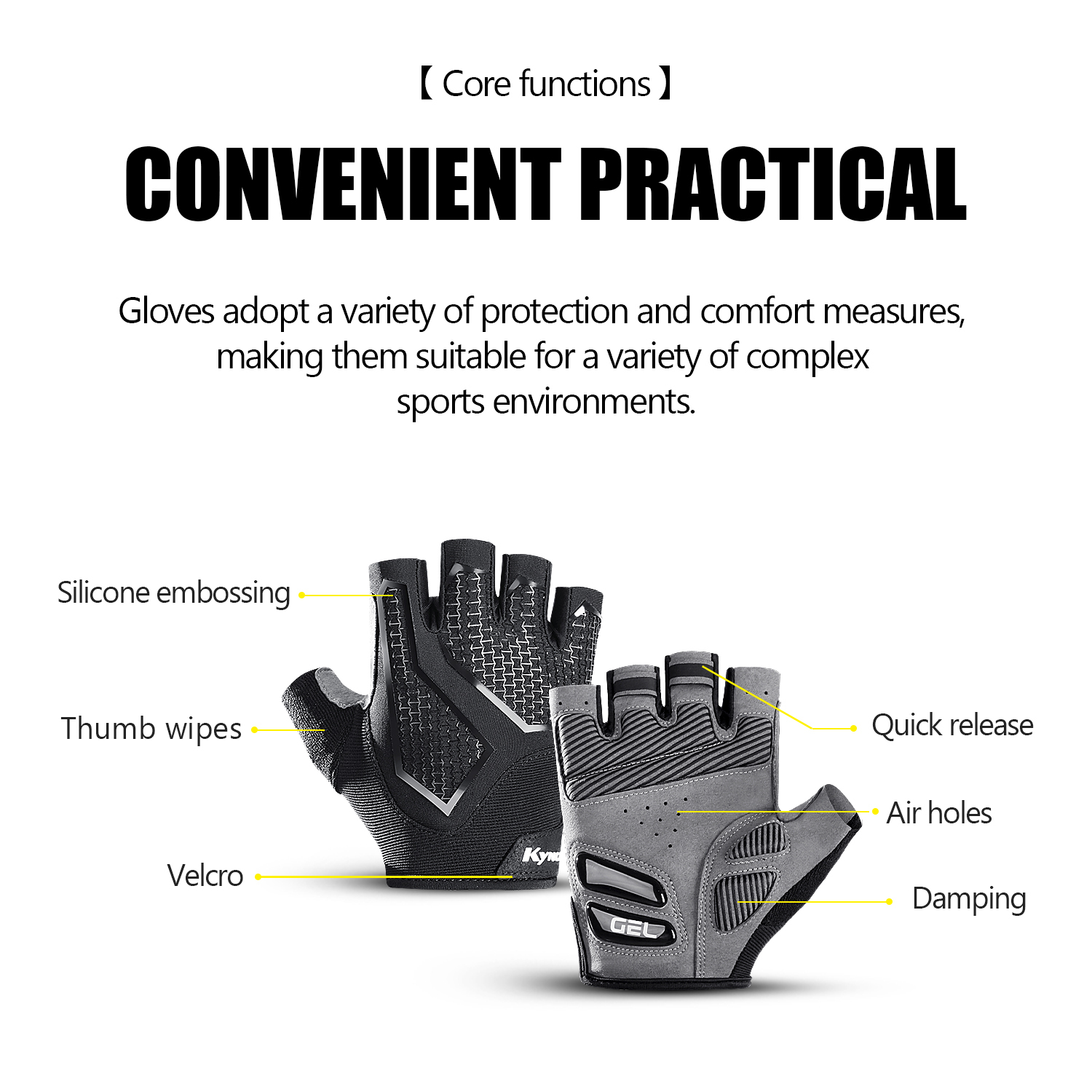 Ciclismo quente antiderrapante - Cycling Glove Padded avaliação e preço
