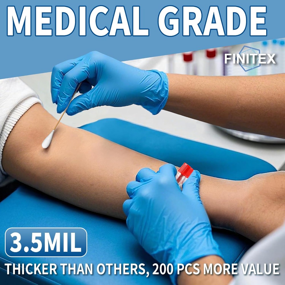 Luvas Descartáveis de Nitrilo  - Exam Glove Nitrile avaliação e preço