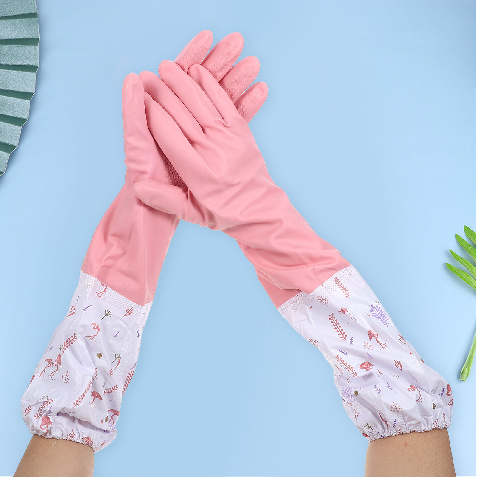 2 pares de luvas para limpeza  - Dish Glove Rubber avaliação e preço