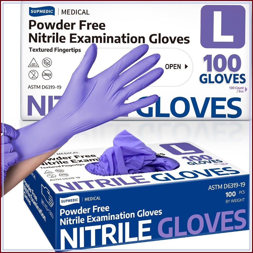 Luvas Descartáveis de Nitrilo  - Exam Glove Nitrile avaliação e preço