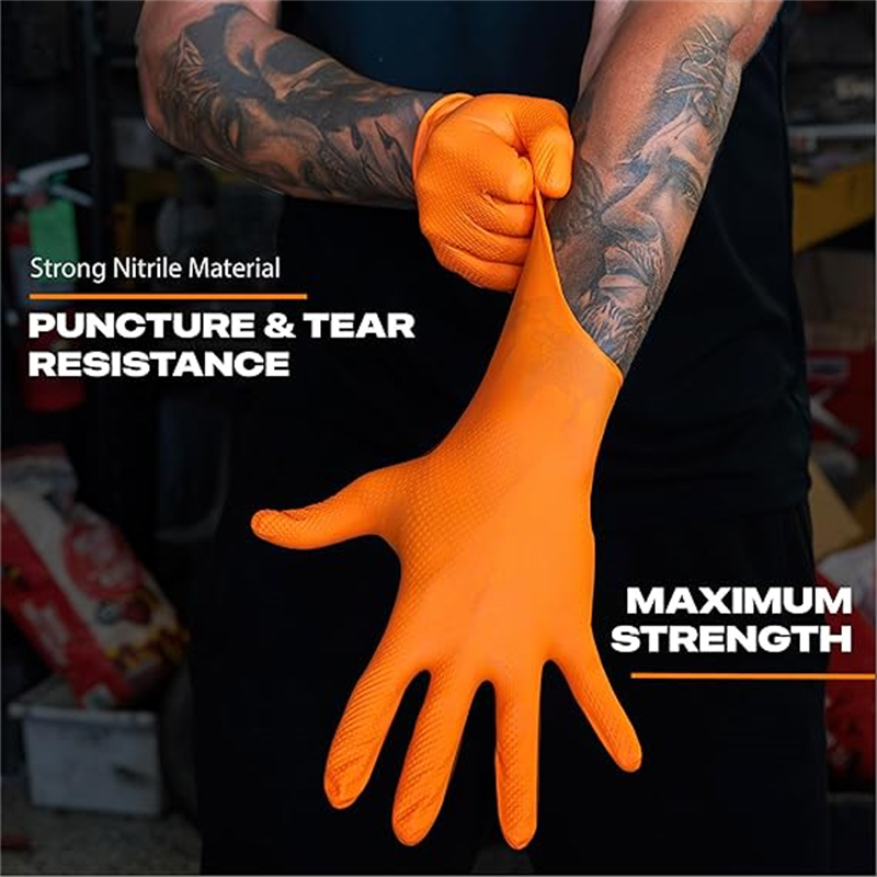 Luvas de trabalho de segurança - Nitrile Mechanic Glove avaliação e preço