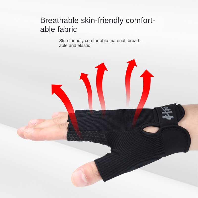Luvas de pesca metade do dedo  - Cycling Glove Padded avaliação e preço