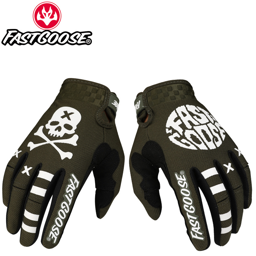Fastgoose motocross mx luvas d - Cycling Glove Padded avaliação e preço